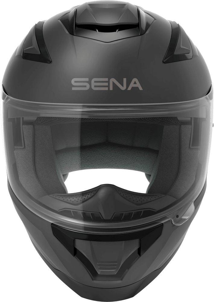 Sena Stryker Full Face Helmet With Mesh Intercom Matte Black - Motor Psycho Sport