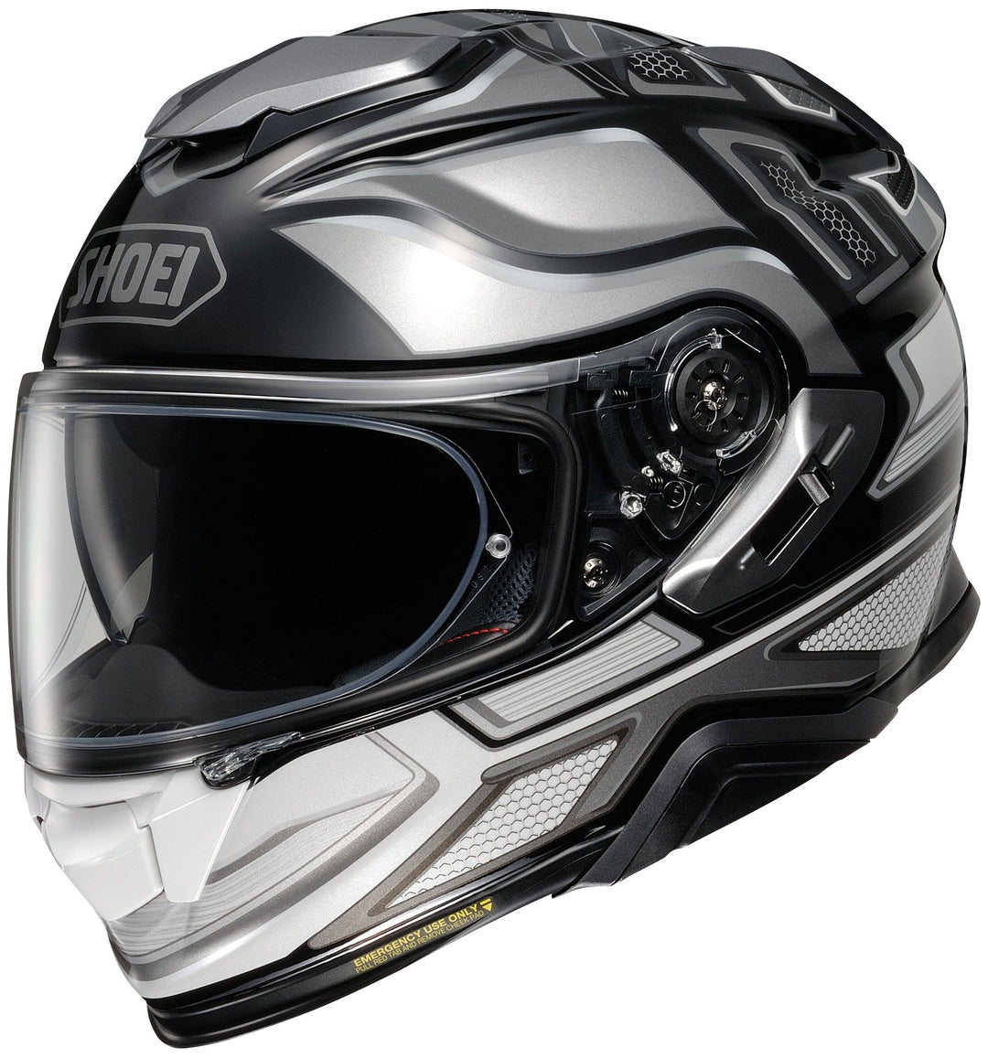Shoei GT-Air II Notch Helmet - TC-5 Silver/Black/White - Motor Psycho Sport