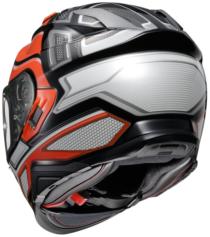 Shoei GT-Air II Notch Helmet - TC-8 Orange/Black/Silver/White - Motor Psycho Sport