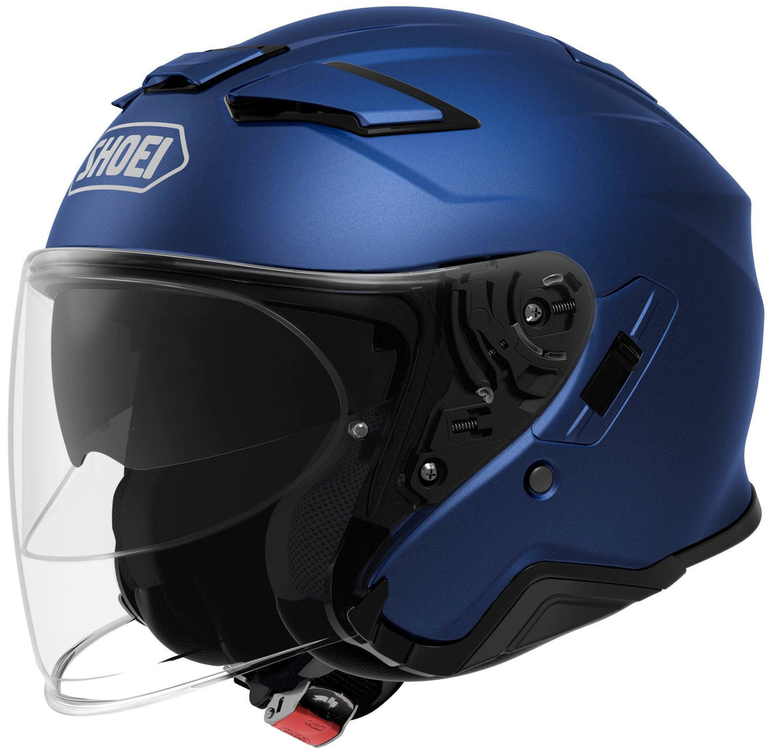 Shoei J-Cruise II Open-Face Helmet - Matte Blue Metallic - Motor Psycho Sport