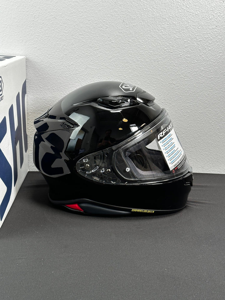 Shoei RF-1400 Helmet - Gloss Black - Size Small - OPEN BOX - Motor Psycho Sport
