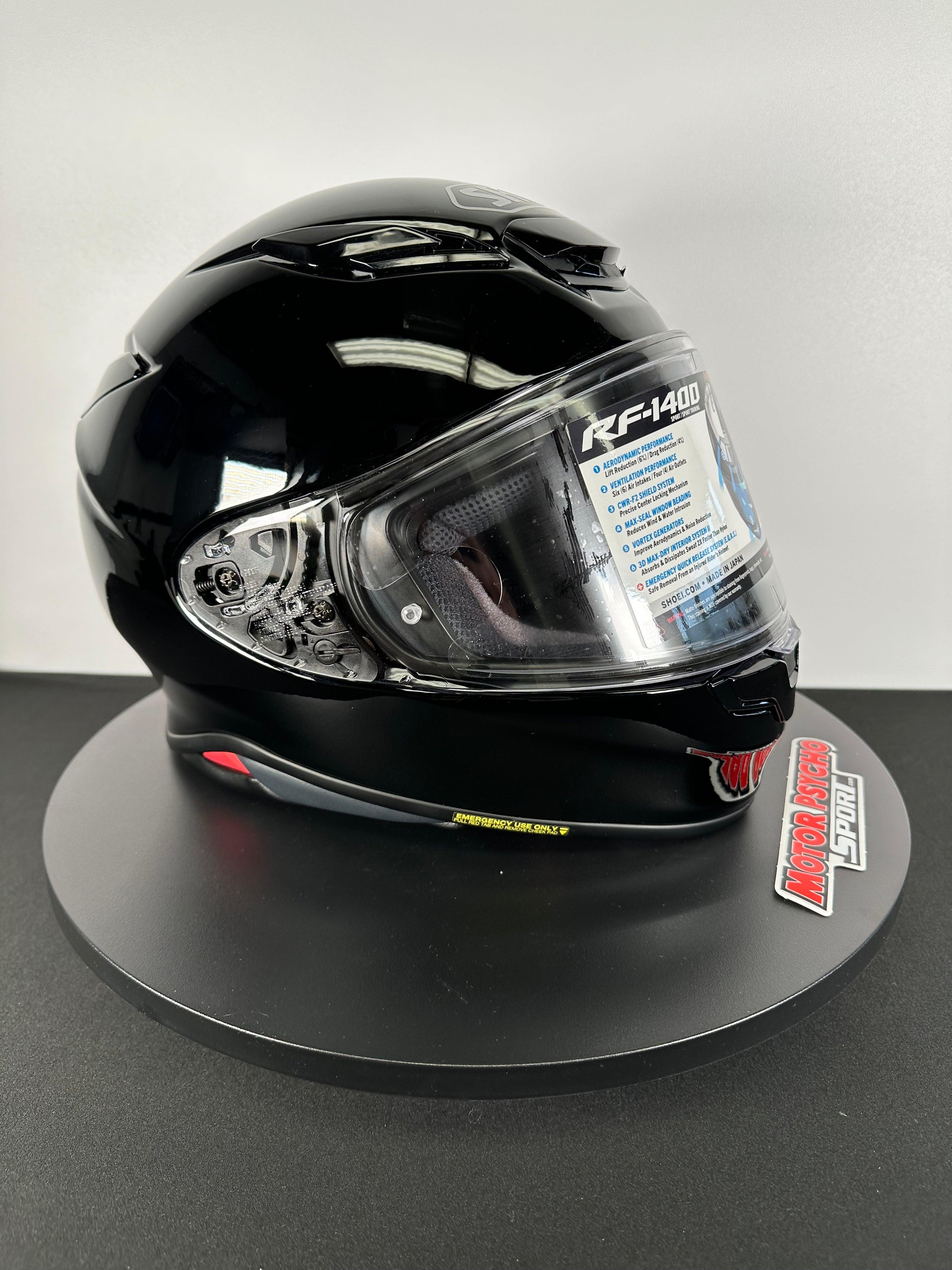 Shoei RF-1400 Helmet - Gloss Black - Size XL Shoei RF-1400 Helmet - Gloss Black - Size XL