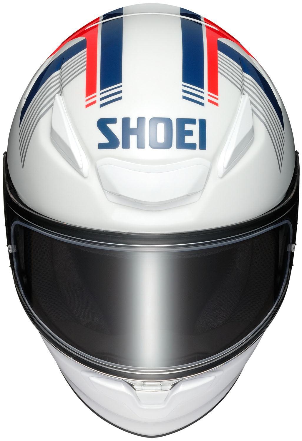 Shoei RF-1400 MM93 Retro Helmet - TC-10 White/Red/Blue - Size 2XL - OPEN BOX - Motor Psycho Sport