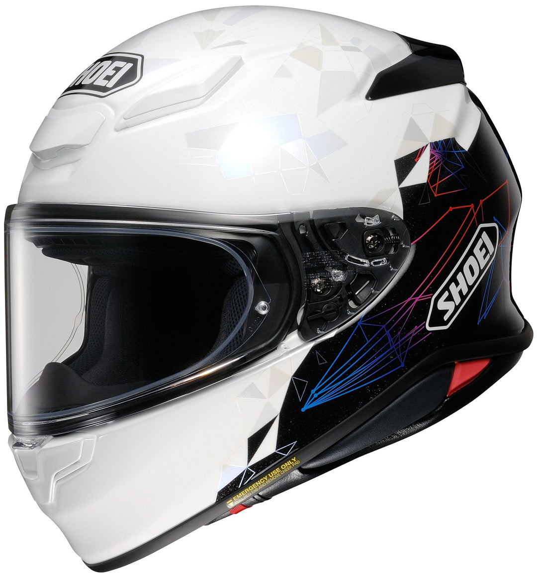 Shoei RF-1400 Origami Helmet - TC-5 White/Black - Motor Psycho Sport
