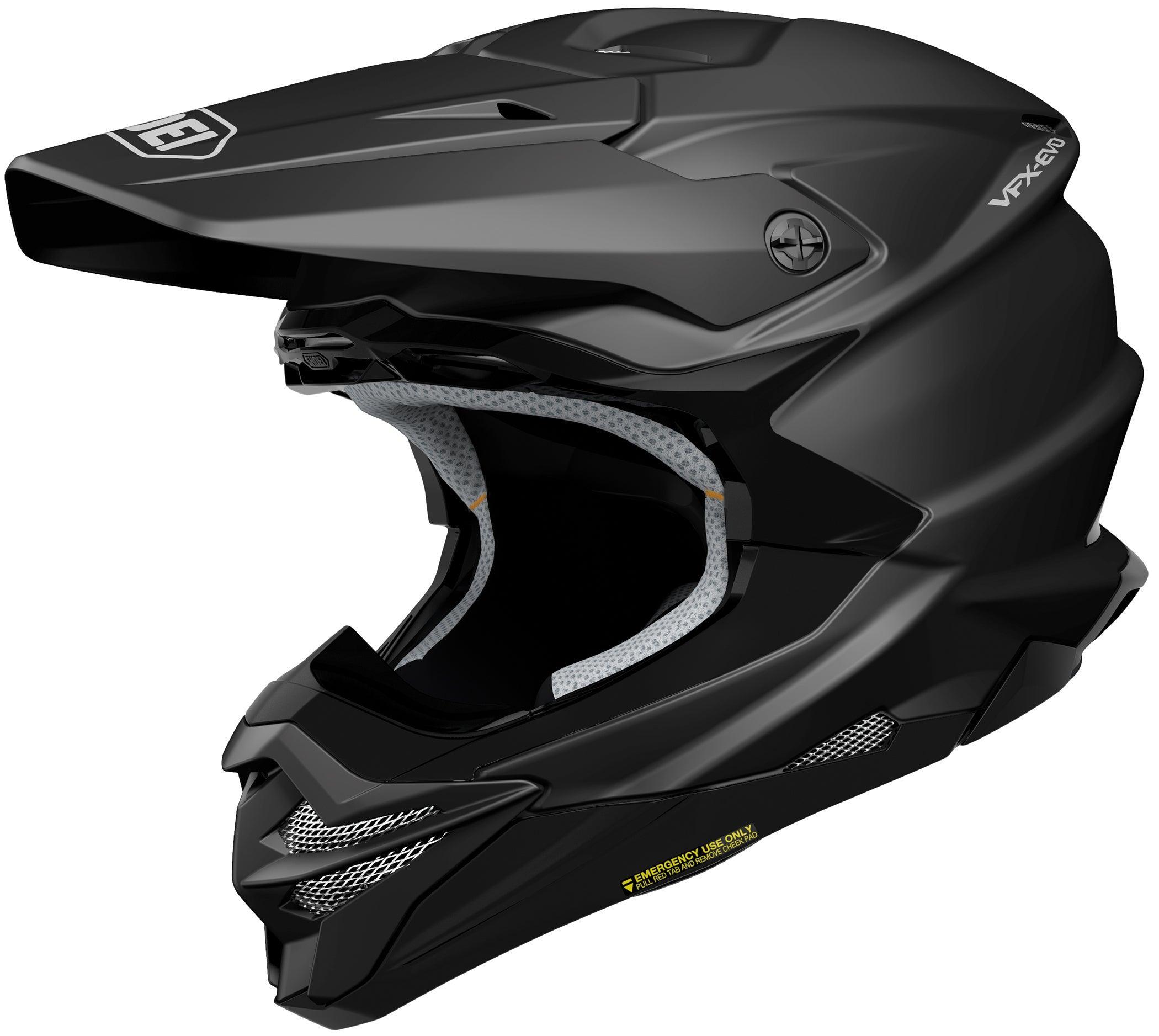Shoei VFX-EVO Helmet - Matte Black – Motor Psycho Sport