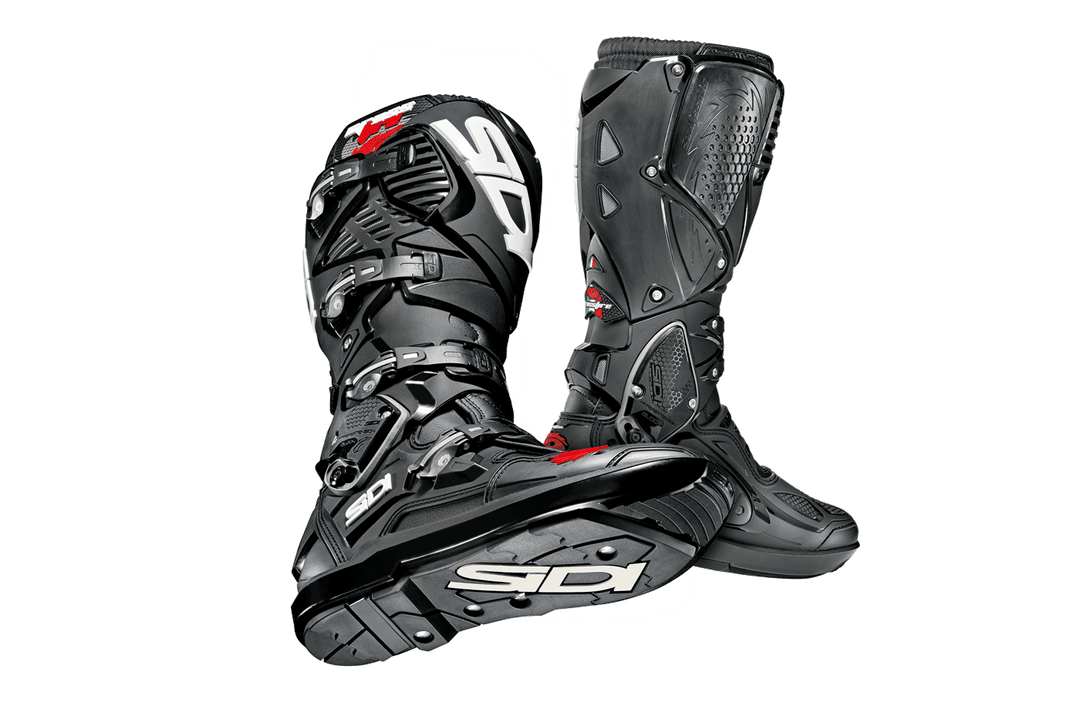 Sidi Crossfire 3 SRS Black/Black Boots - Motor Psycho Sport