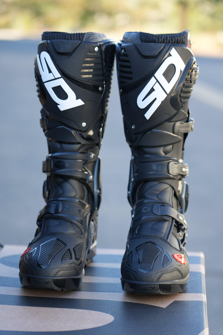 Sidi Crossfire 3 SRS Black/Black Boots - Motor Psycho Sport