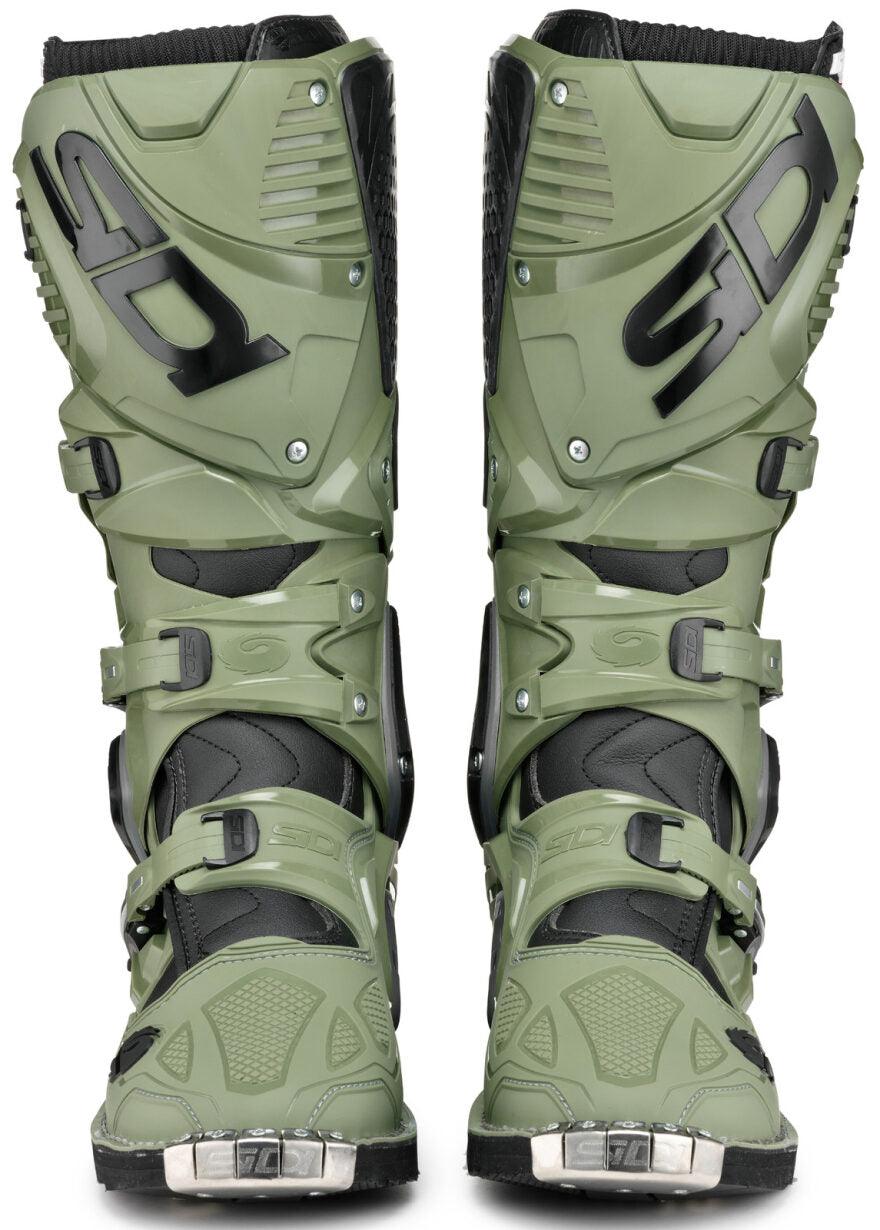 Sidi Crossfire 3 TA Army/Black Boots - Limited Edition - Motor Psycho Sport