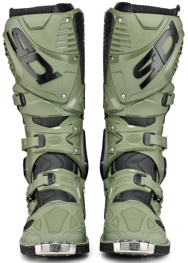 Sidi Crossfire 3 TA Army/Black Boots - Limited Edition - Motor Psycho Sport