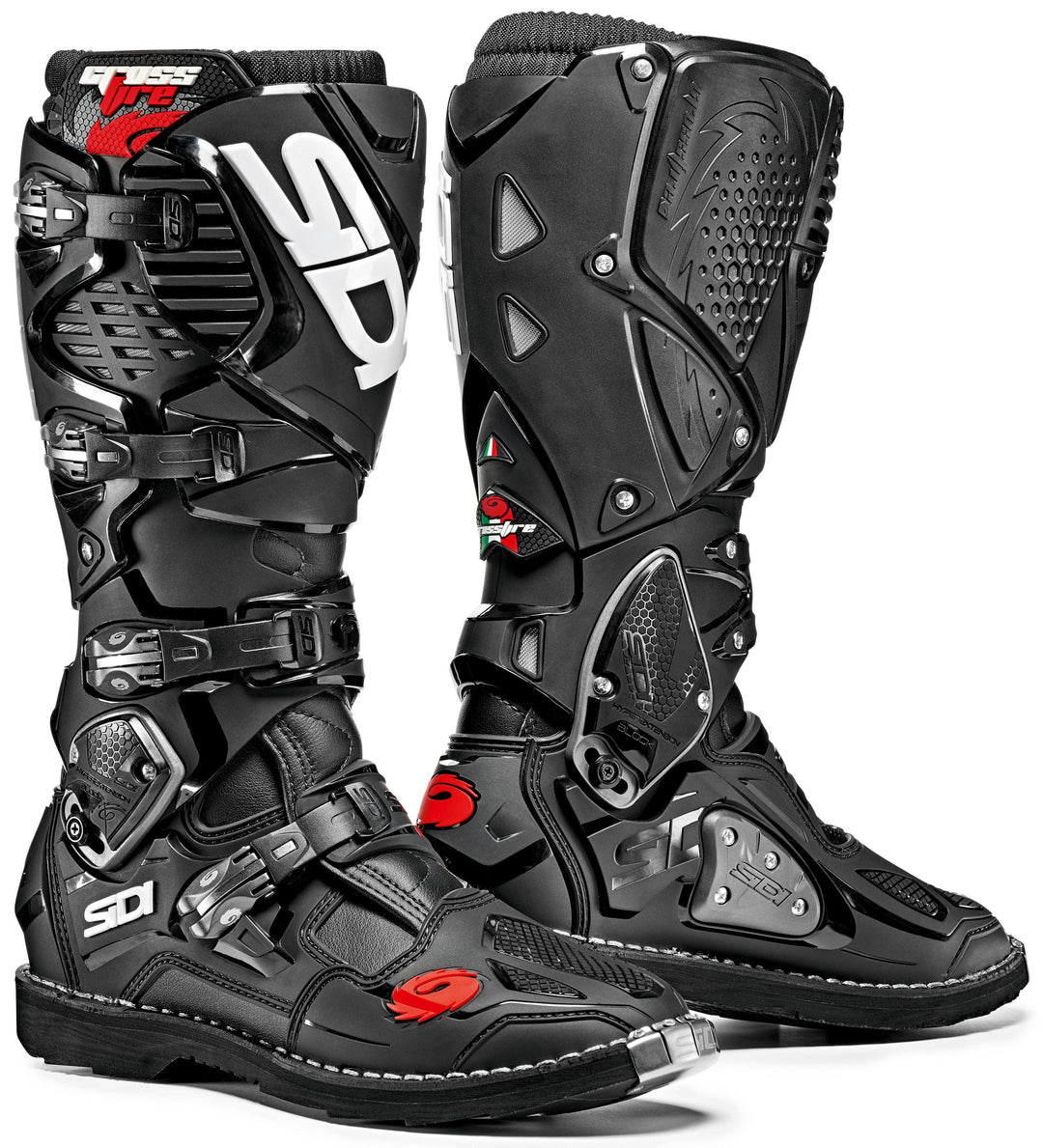 Sidi Crossfire 3 TA Black/Black Boots - Motor Psycho Sport