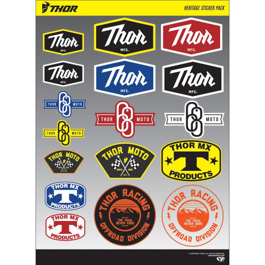 Thor Decal Sheet - Motor Psycho Sport