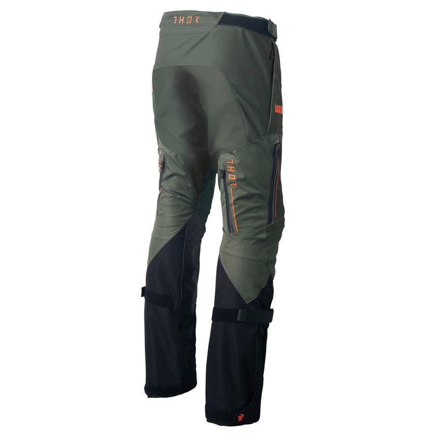 Thor Range Pants - Army/Orange - Motor Psycho Sport
