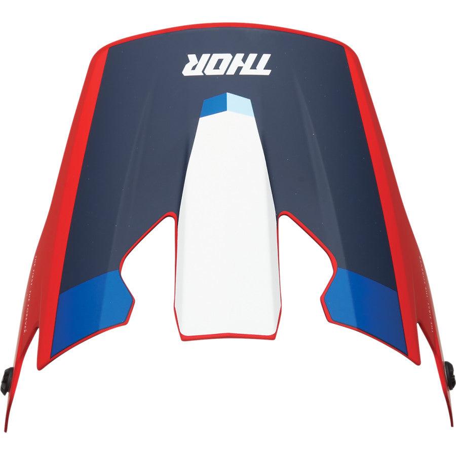 Thor Reflex Helmet Visor Kit — Carbon Polar - Motor Psycho Sport