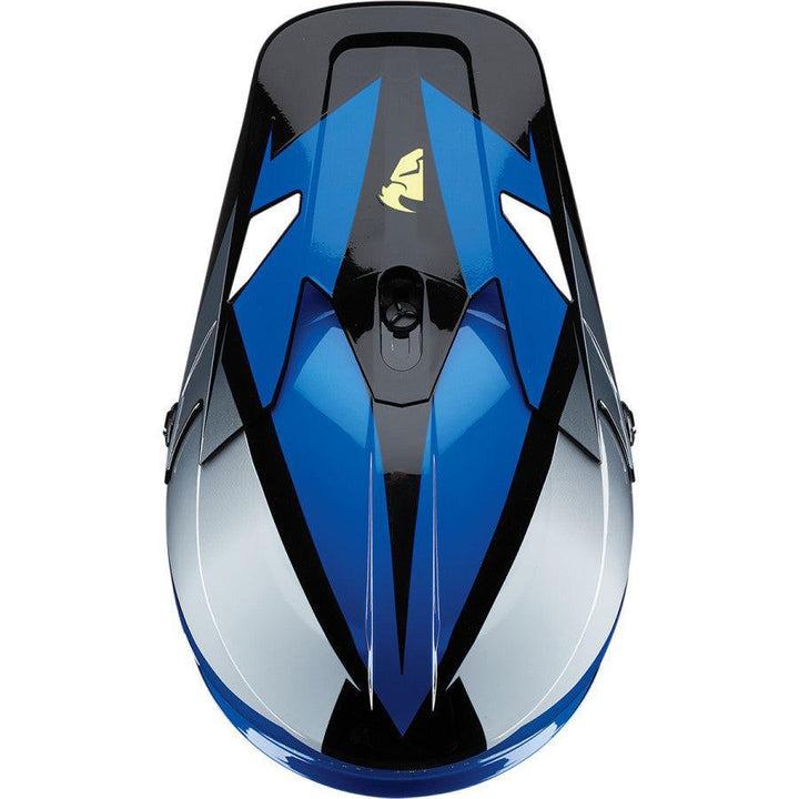 Thor Sector Fader Blue/Black Helmet 2022 - Motor Psycho Sport