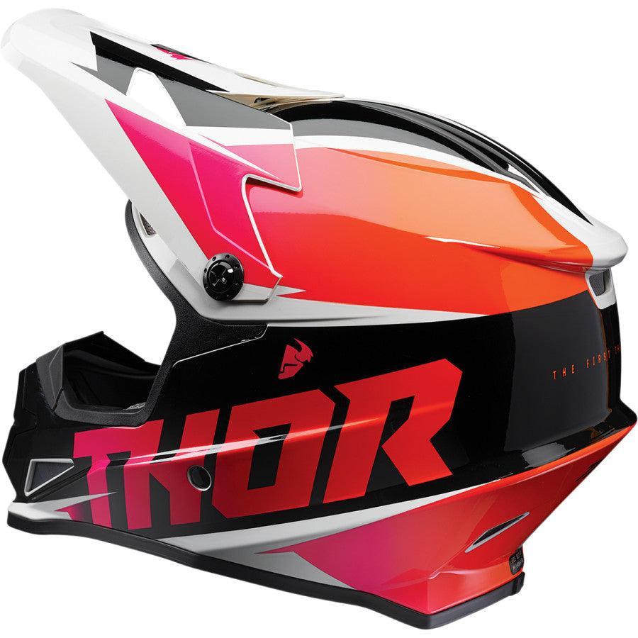 Thor Sector Fader Orange/Magenta Helmet 2022 - Motor Psycho Sport