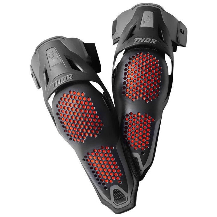 Thor Sentinel LTD Knee Guards - Black - Motor Psycho Sport