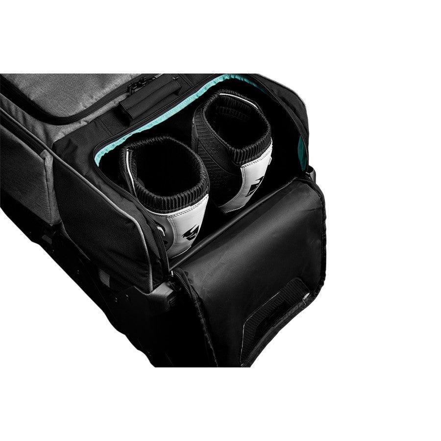 Thor Transit Wheelie Bag Grey/Black Gearbag - Motor Psycho Sport