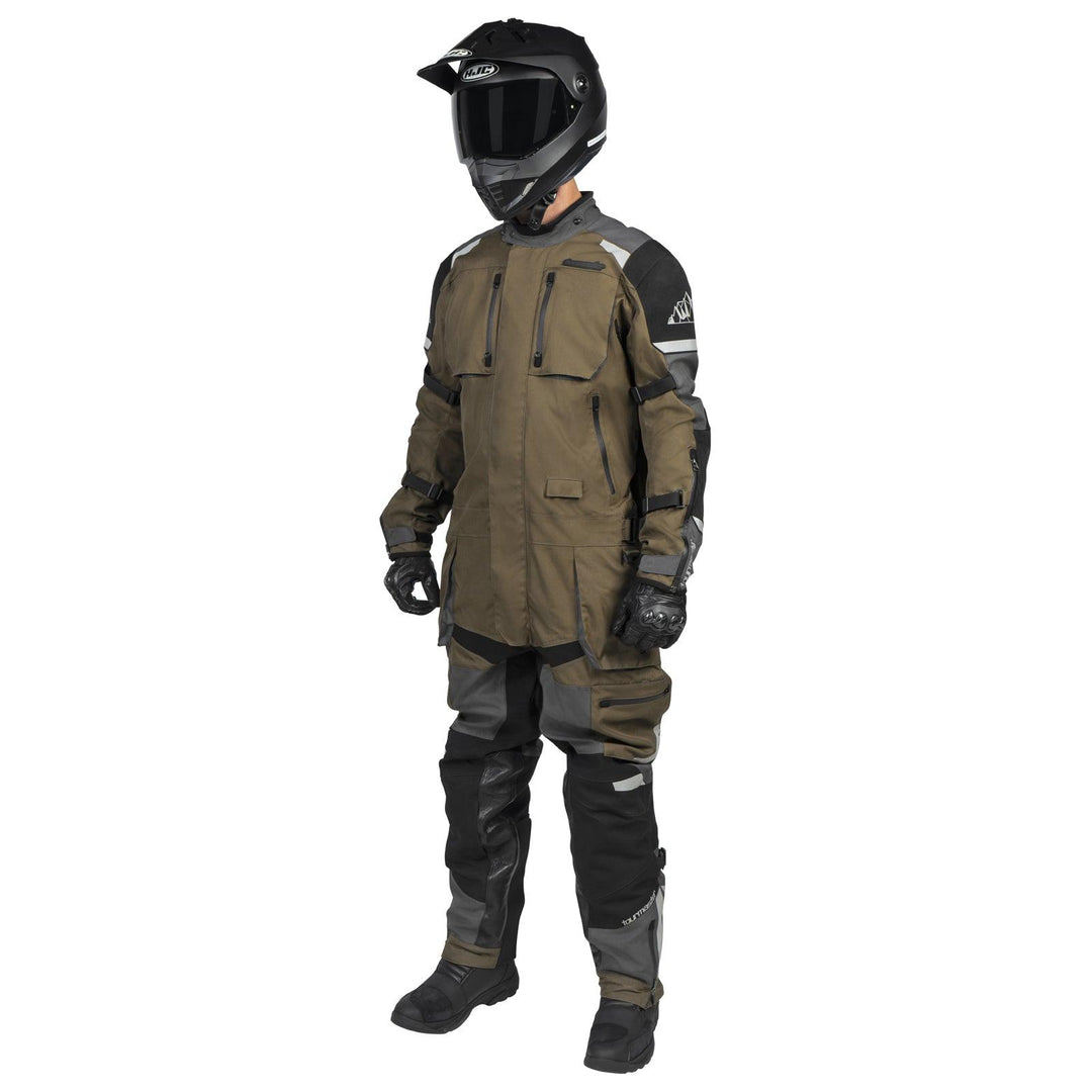 Tourmaster Centurion Laminated 1-piece Suit - Sand/Gun - Motor Psycho Sport