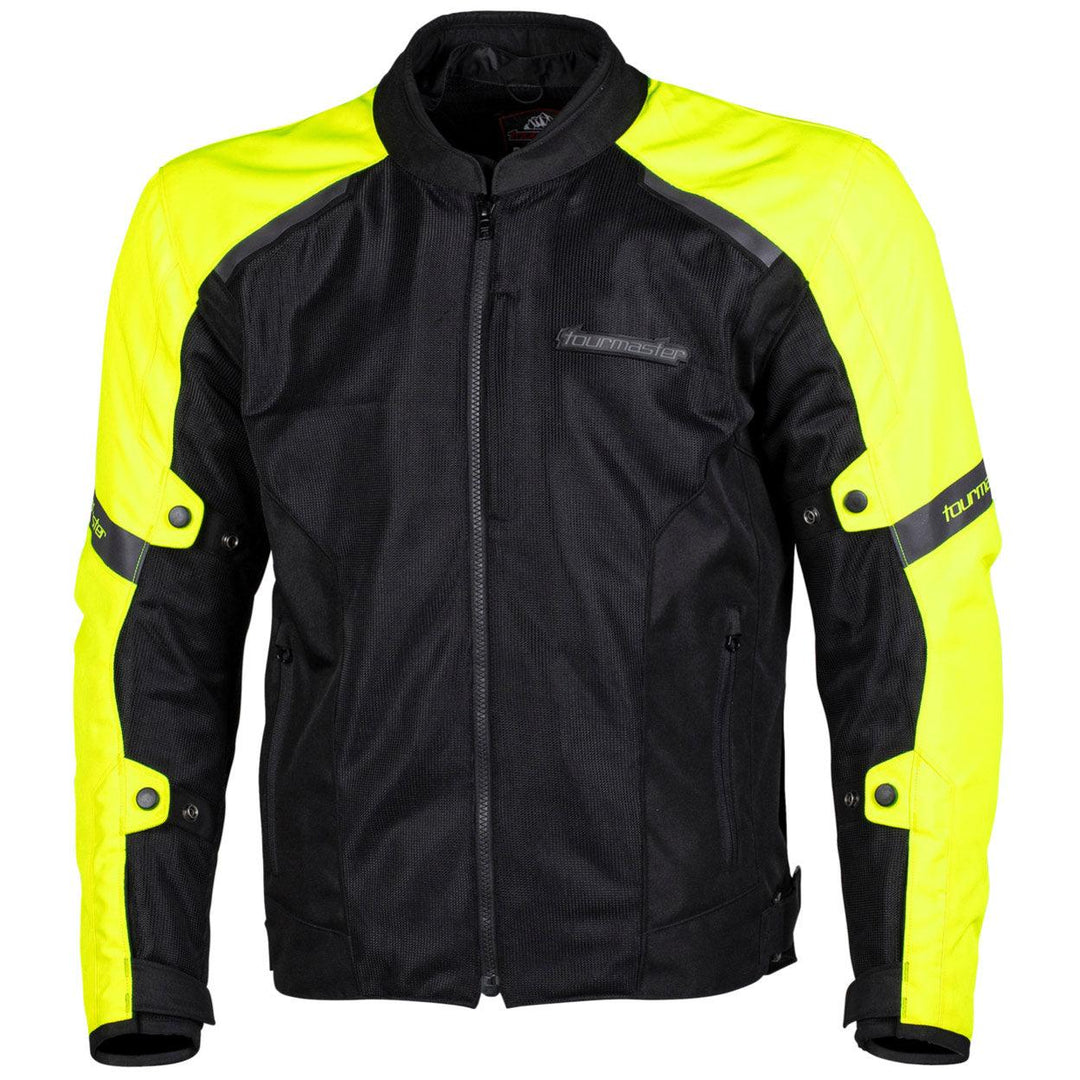 Tourmaster Draft Air Jacket - Black/Hi-Viz - Motor Psycho Sport