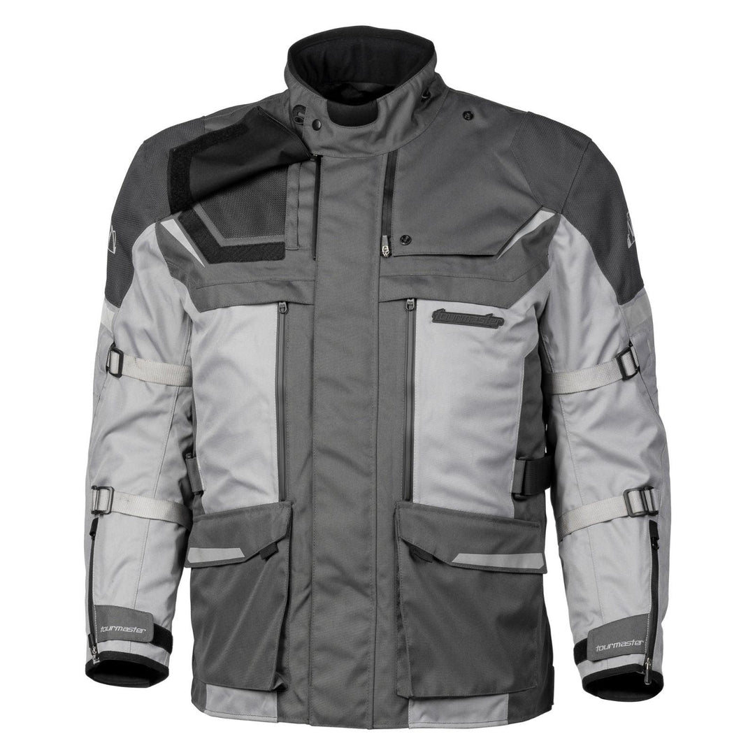 Tourmaster Mariner Waterproof Jacket - Grey/Grey - Motor Psycho Sport