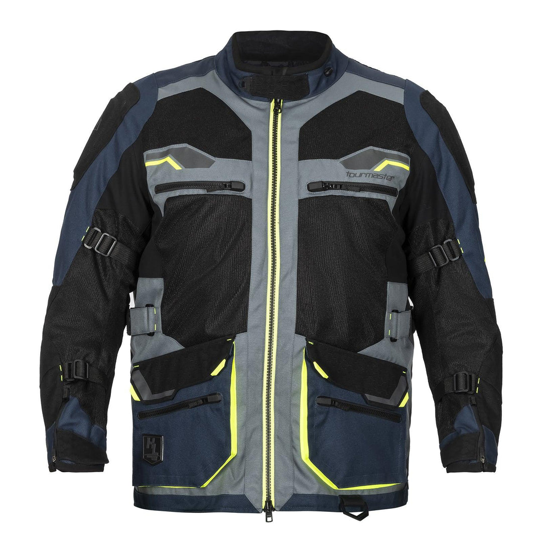 Tourmaster Men's Ridgecrest Mesh Adventure Jacket - Navy - Motor Psycho Sport