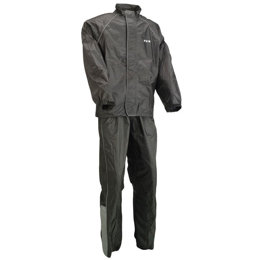 Z1R 2-Piece Rainsuit - Black - Motor Psycho Sport