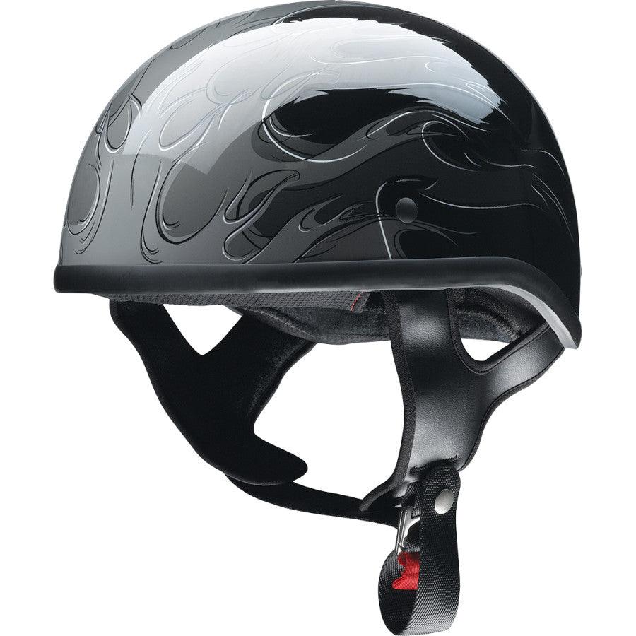 Z1R CC Beanie Hellfire Helmet - Gray - Motor Psycho Sport