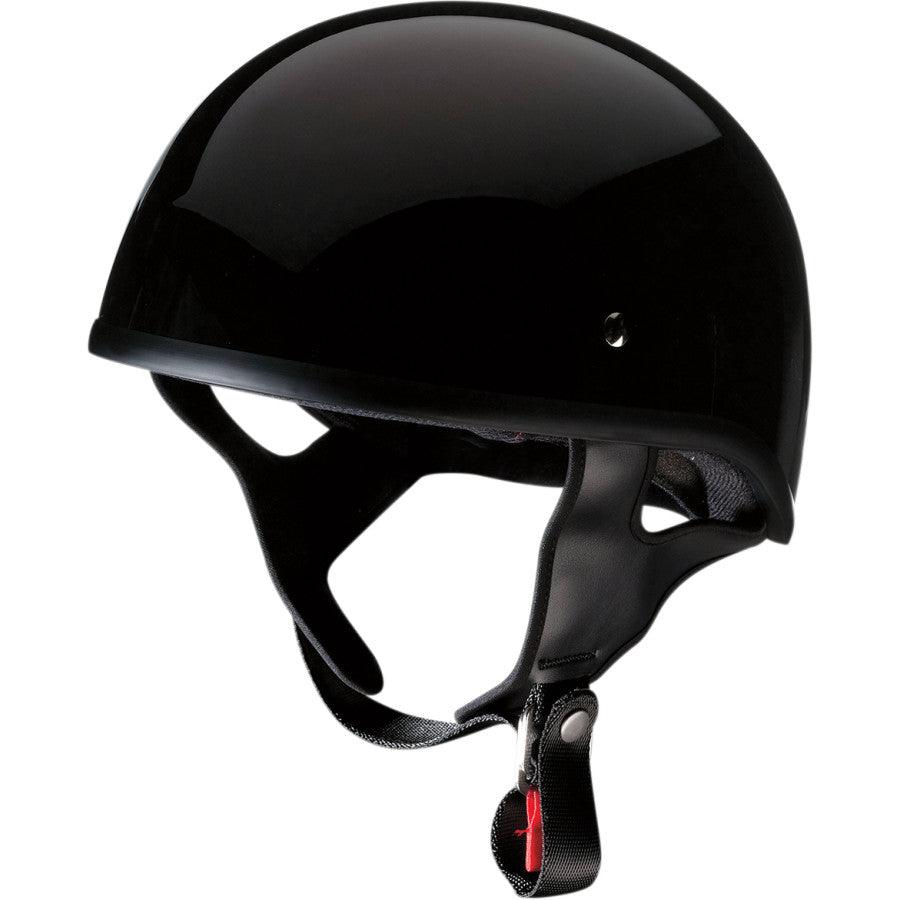 Z1R CC Beanie Solid Helmet - Black - Motor Psycho Sport