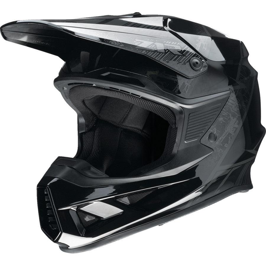 Z1R F.I. Fractal MIPS Helmet - Stealth - Motor Psycho Sport