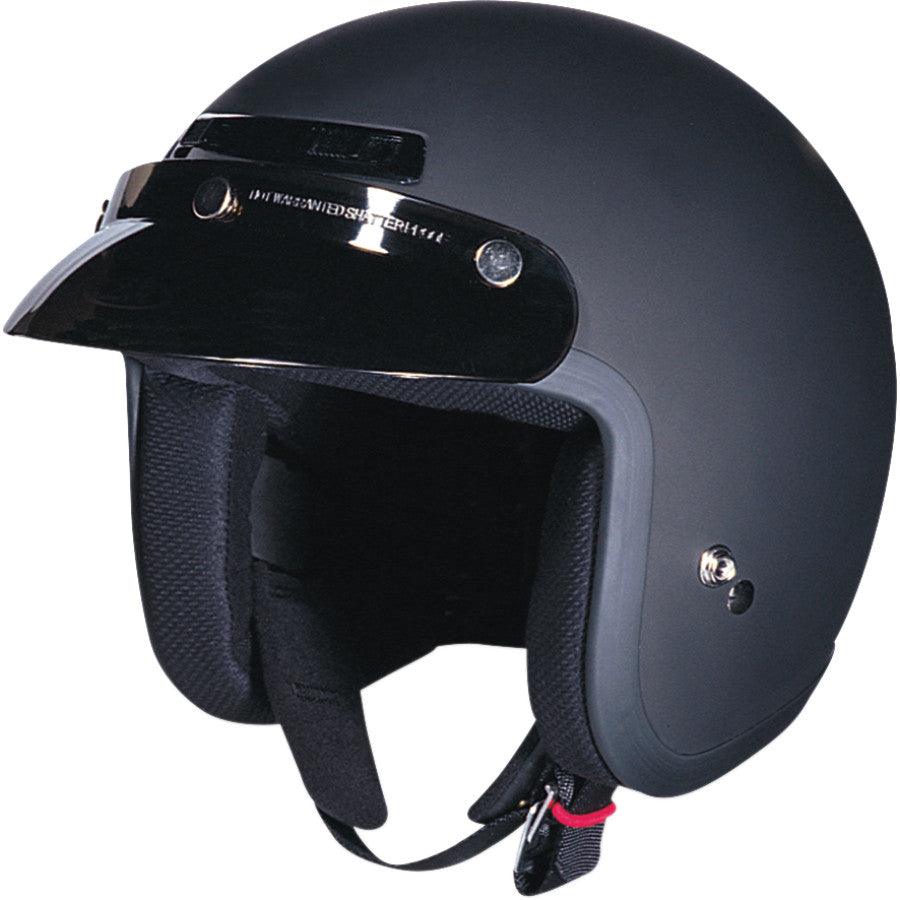 Z1R Jimmy Helmet - Flat Black - Motor Psycho Sport