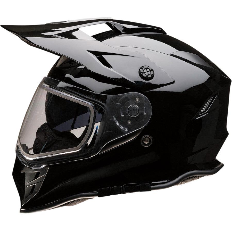 dual pane motorcycle helmets Z1R - Range Snow Helmet - Dual Pane - Black