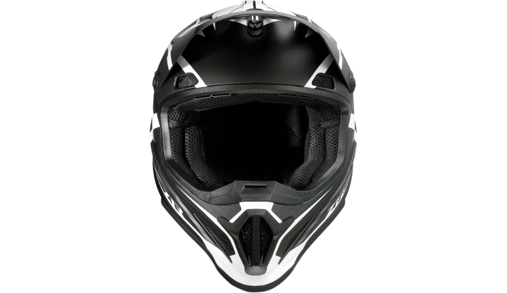 Z1R Rise Flame Black Helmet - Motor Psycho Sport