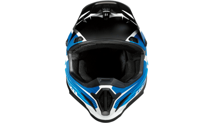 Z1R Rise Flame Blue Helmet - Motor Psycho Sport