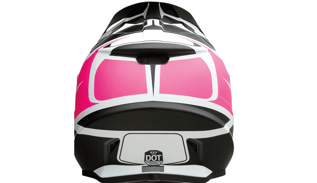 Z1R Rise Flame Pink Helmet - Motor Psycho Sport
