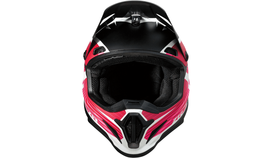 Z1R Rise Flame Pink Helmet - Motor Psycho Sport