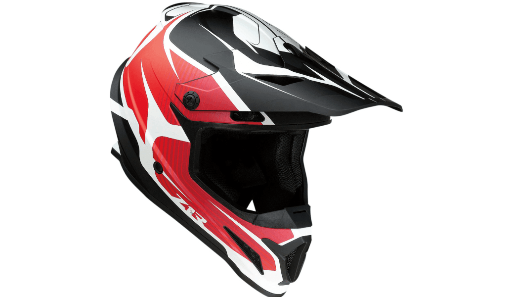 Z1R Rise Flame Red Helmet - Motor Psycho Sport