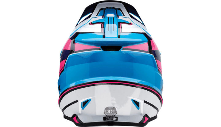 Z1R Rise MC Pink/Blue Helmet - Motor Psycho Sport