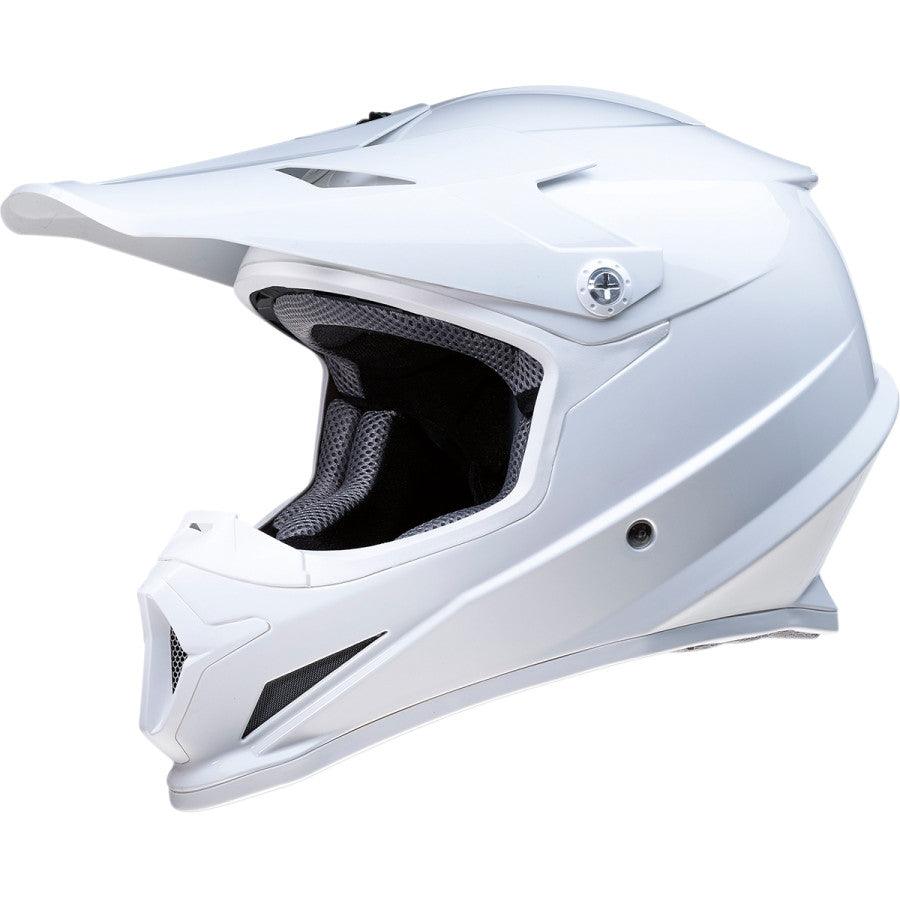 Z1R Rise Solid Helmet - Gloss White - Motor Psycho Sport