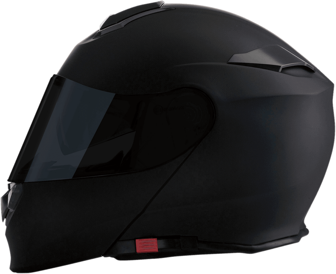 Z1R Solaris Smoke Helmet Flat Black - Motor Psycho Sport