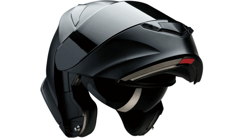 Z1R Solaris Smoke Helmet Flat Black - Motor Psycho Sport