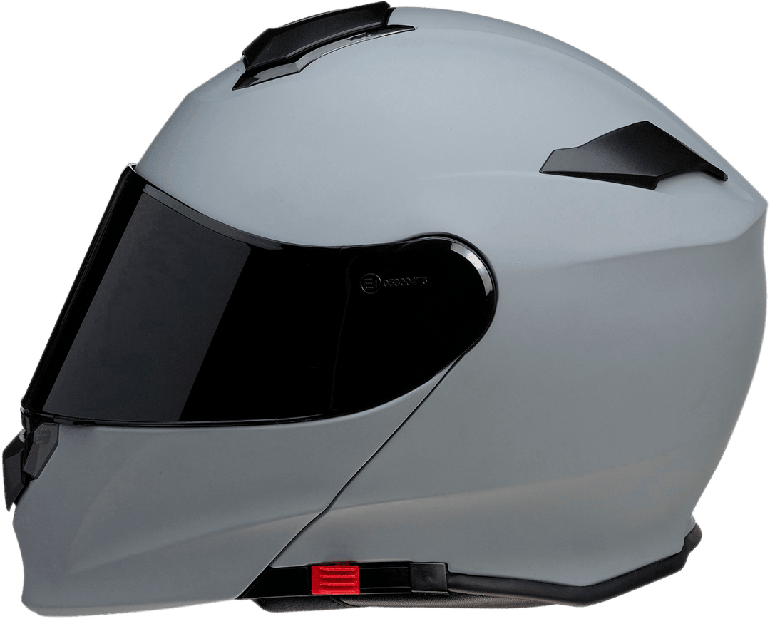 Z1R Solaris Smoke Helmet Primer Gray - Motor Psycho Sport