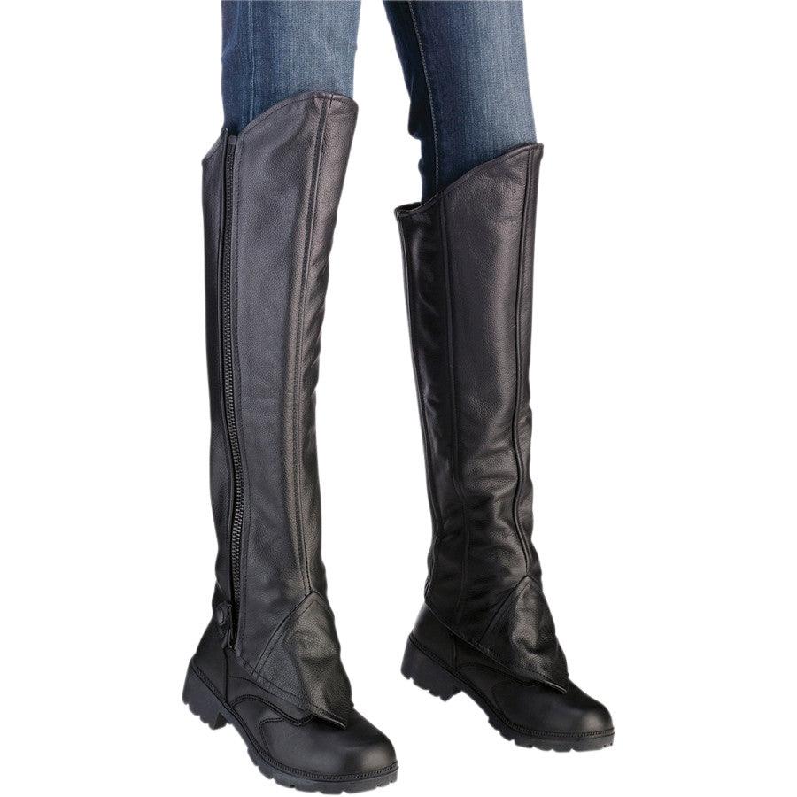 Z1R Women's Half Chaps - Black - Motor Psycho Sport