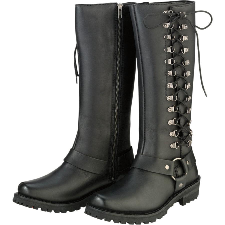 Z1R Women's Savage Boots - Black - Motor Psycho Sport