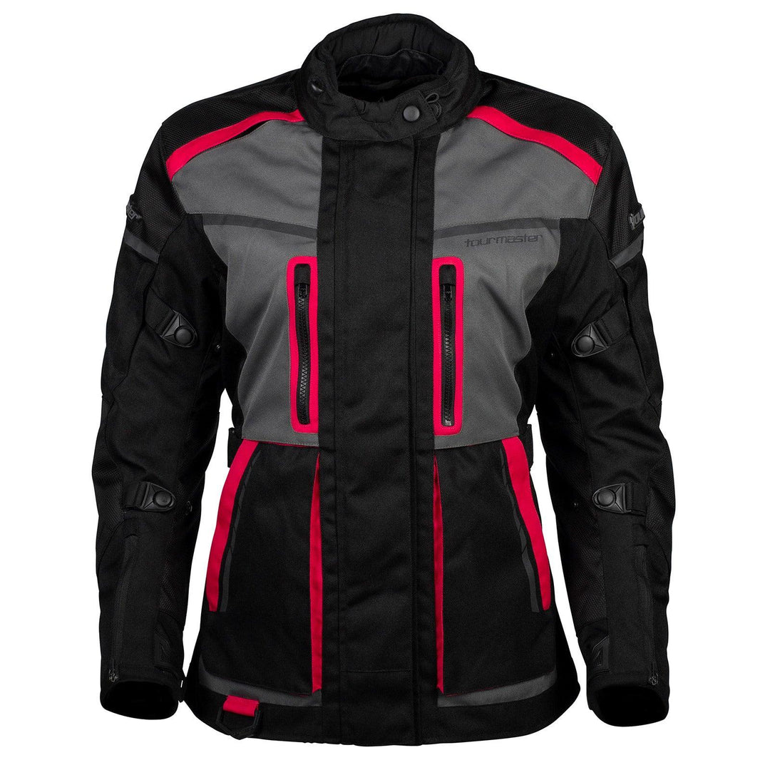 Tourmaster Women's Transition Jacket - Rubine/Gun - Motor Psycho Sport