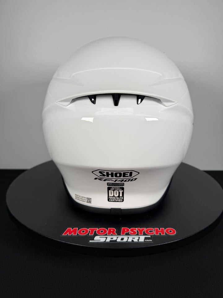 Shoei RF-1400 Helmet - White - Size Small - USED / OPEN BOX - FINAL SALE / NO RETURNS