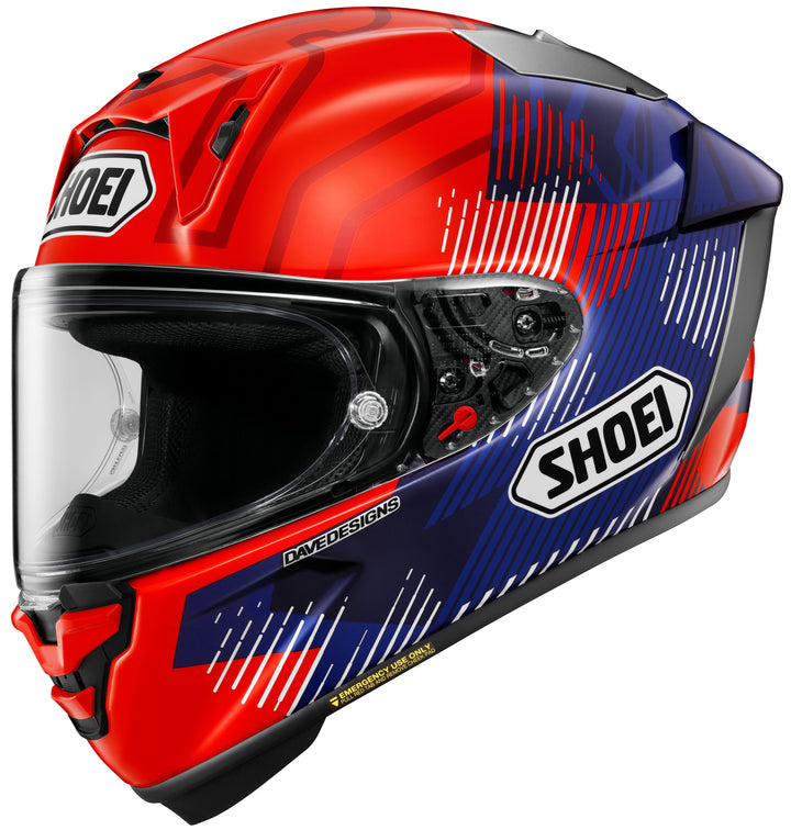Shoei X-15 Marquez 8 Helmet - TC-1