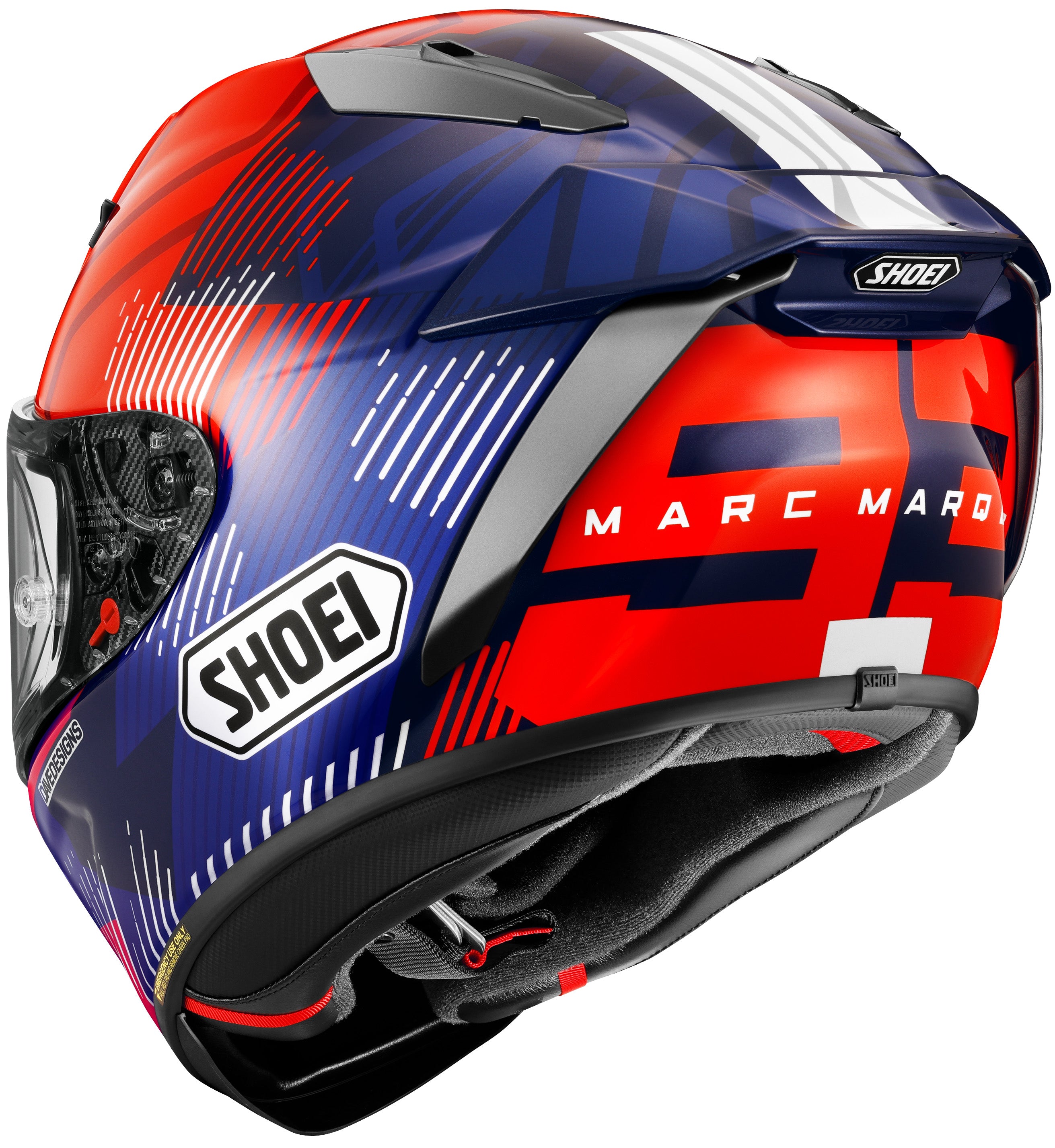 Shoei X-15 Marquez 8 Helmet - TC-1 – Motor Psycho Sport