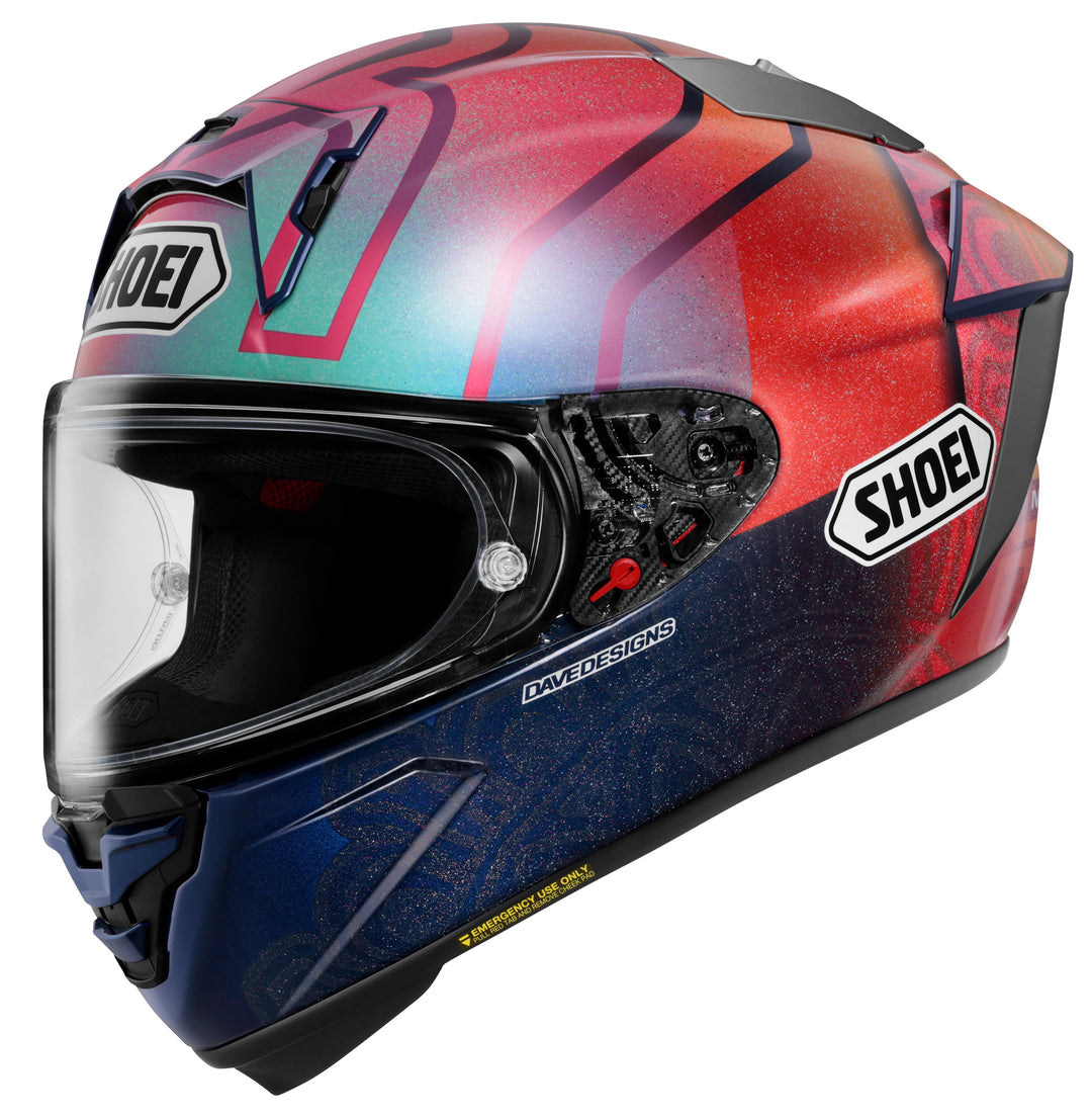 Shoei X-15 Marquez Holi Helmet - TC-1