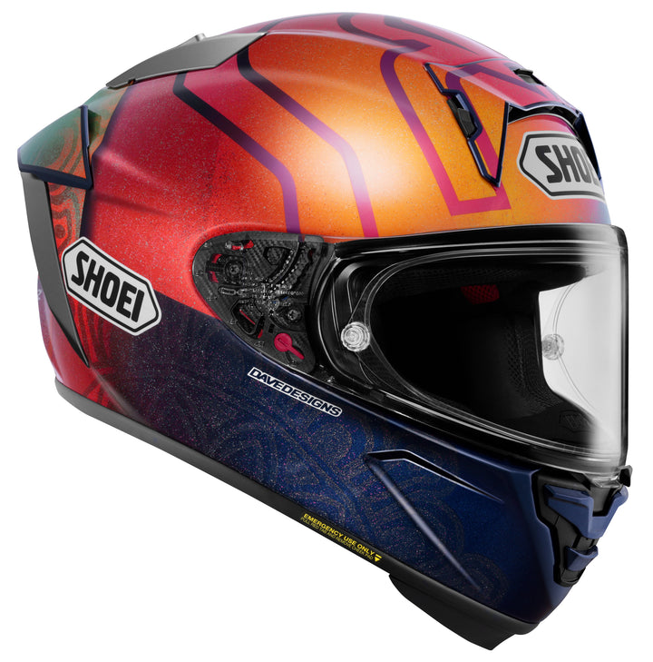 Shoei X-15 Marquez Holi Helmet - TC-1