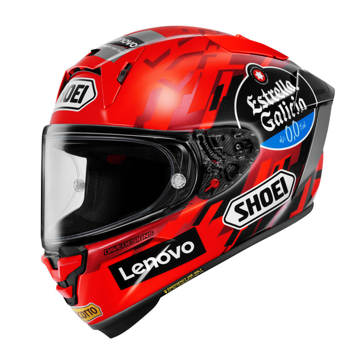 Shoei X-15 M. Marques 9 Helmet - TC-1